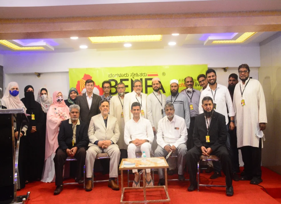 The BENFA team and community members at an organisation gathering