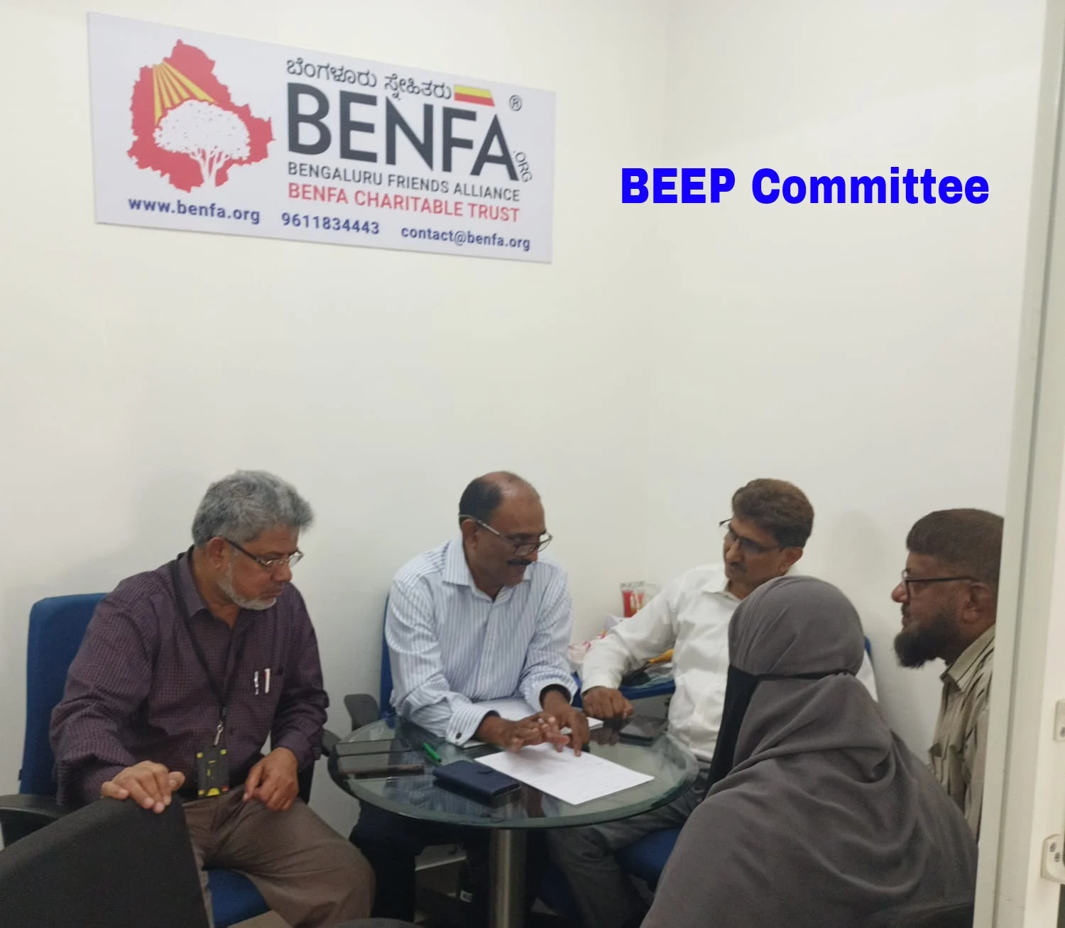The BEEP committee at work