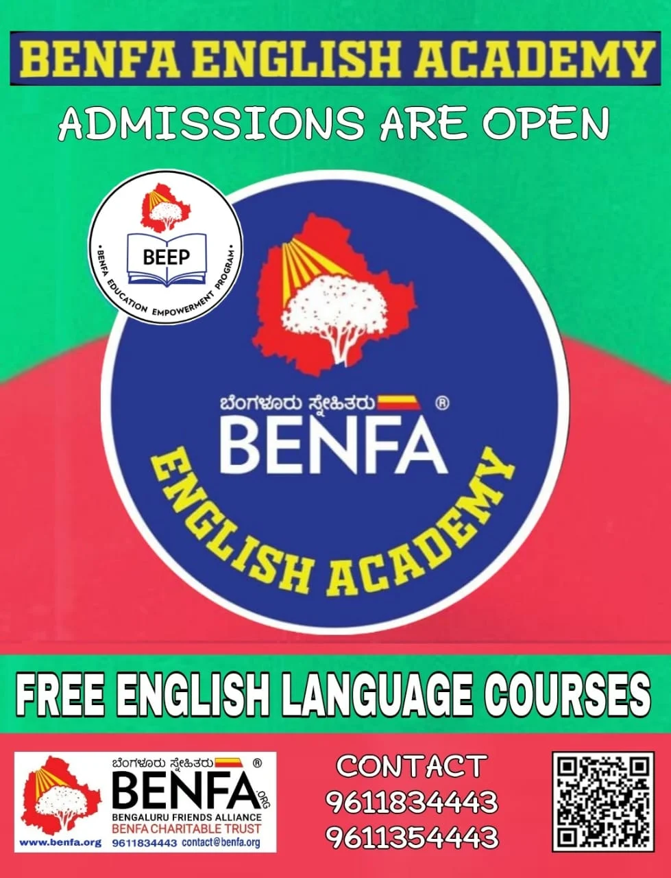 BENFA English Academy announcement